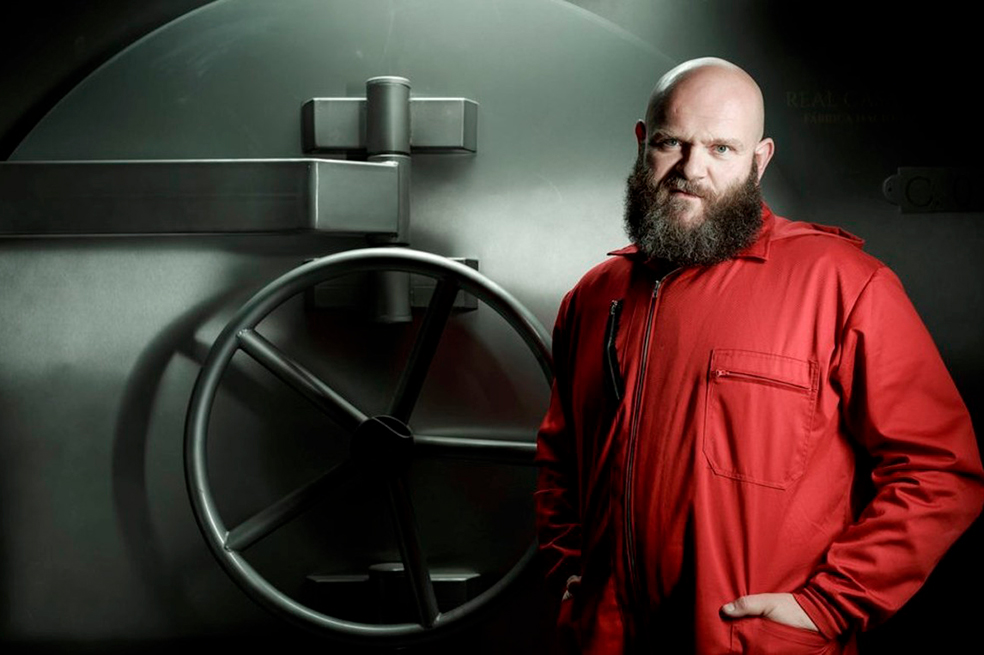 Actor de 'La casa de papel', Helsinki, llega a Colombia