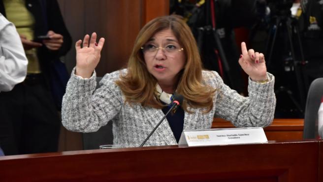 Norma Hurtado, senadora.