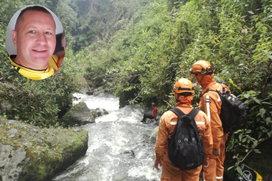 Autoridades y organismos de socorro buscan a un hombre desaparecido en el Cañón del Combeima - Ecos del Combeima