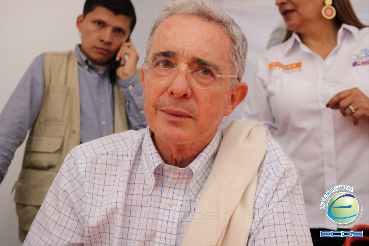 Álvaro Uribe Vélez, Centro Democrático, Ibagué, 2018.