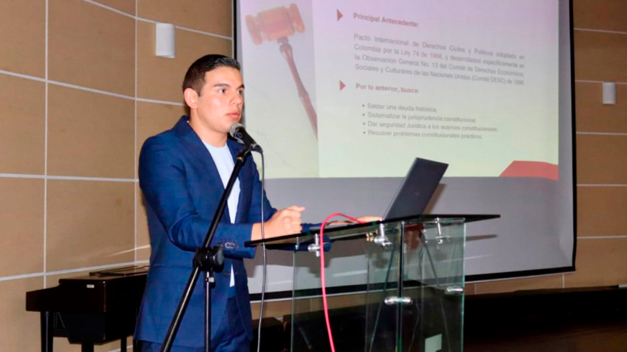 Andrés Felipe Bedoya, secretario General de la UT.