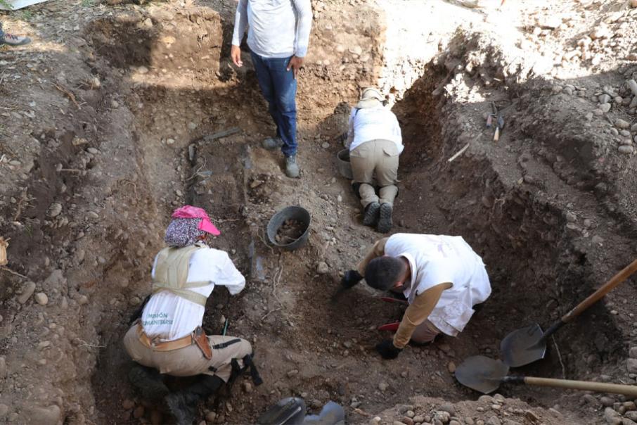 Búsqueda de desaparecidos en Colombia.