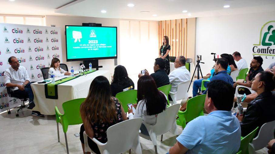 Principales logros de Comfenalco Tolima en el 2023 - rueda de prensa - 2