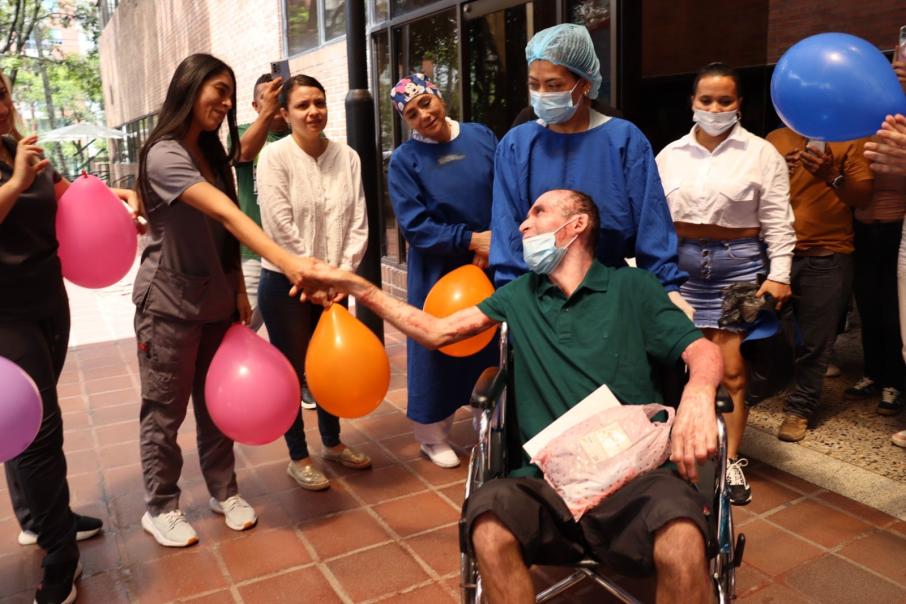 Recuperación de quemaduras