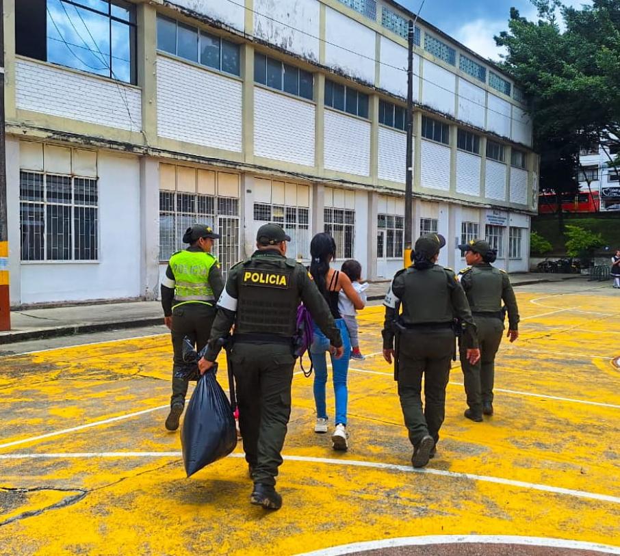 Rescate policía
