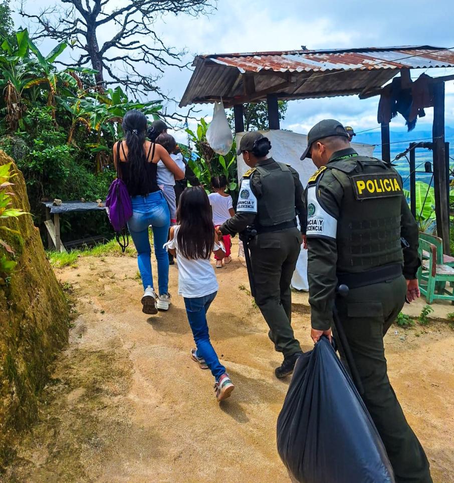 Rescate policía