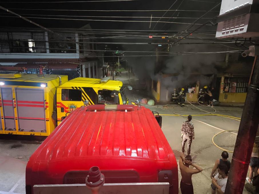 Incendio galarza