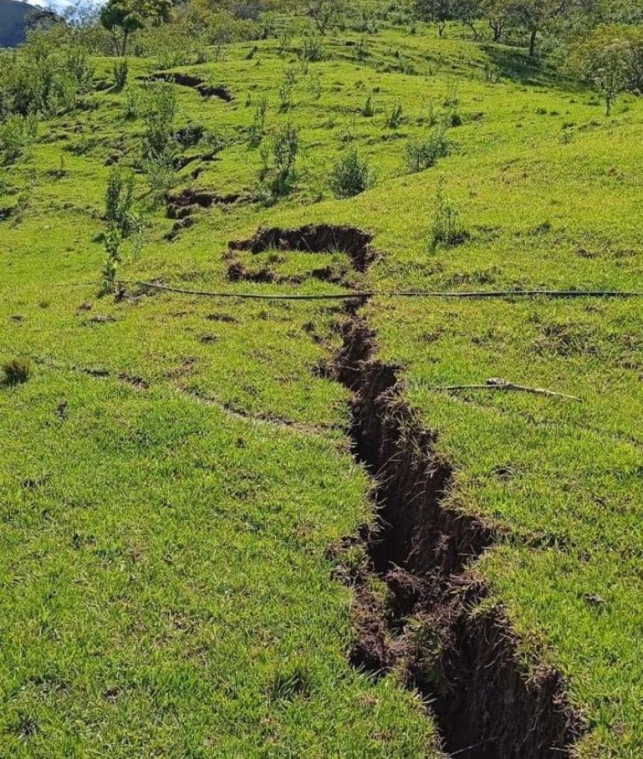 Terreno agrietado