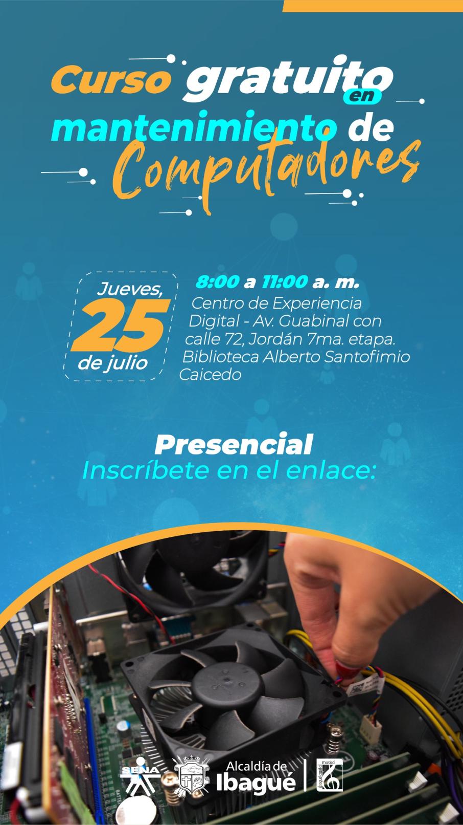 curso mantenimiento PC Alcaldía