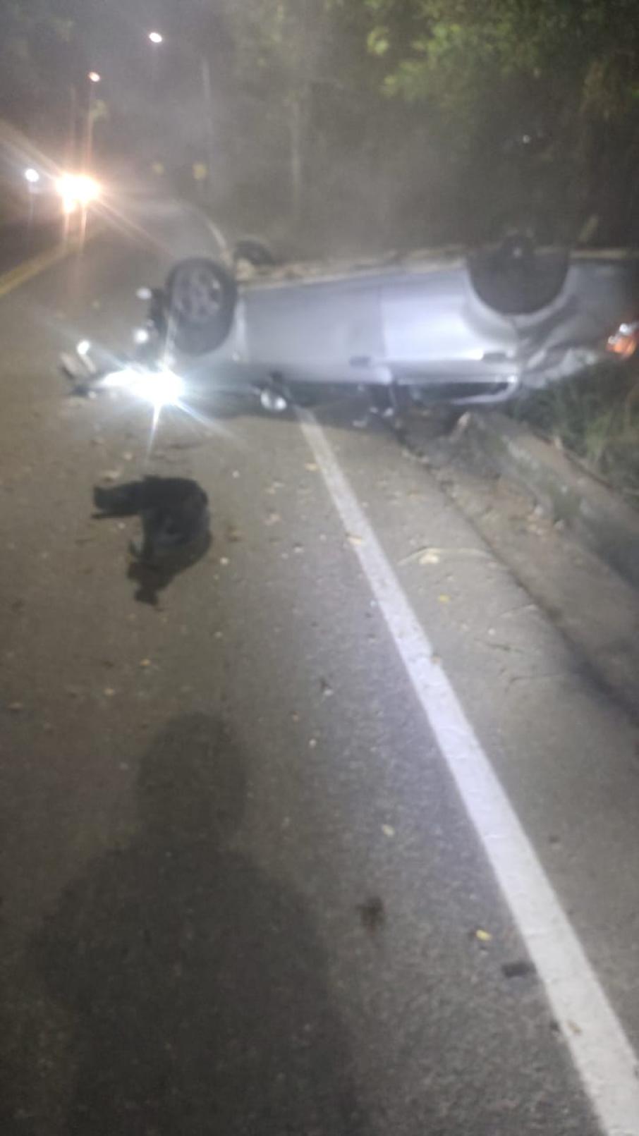 Accidente chevrolet sail