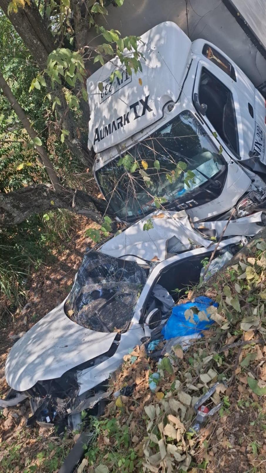 Accidente vía castilla