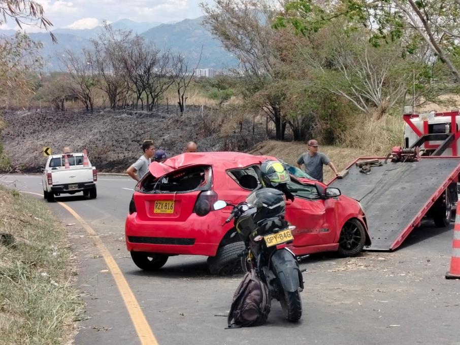 Accidente Aveo