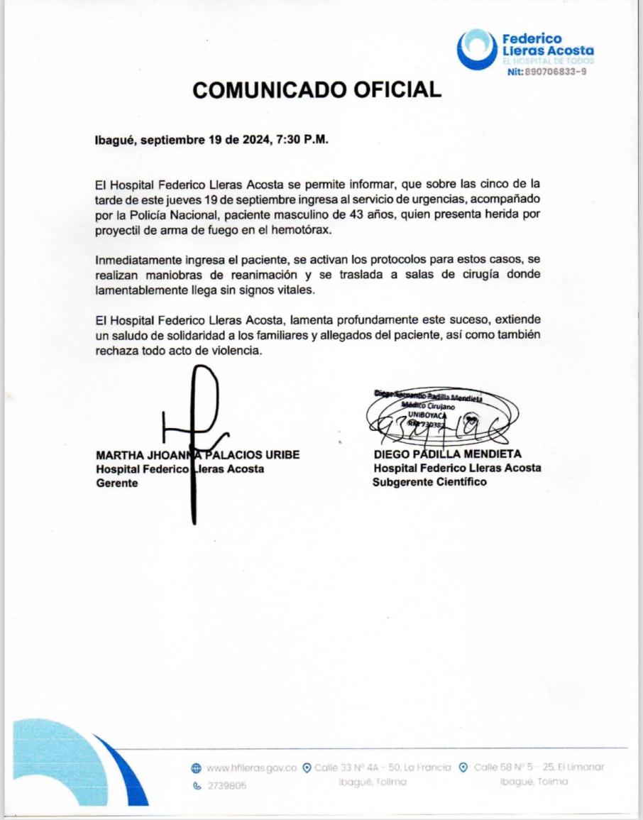 Comunicado