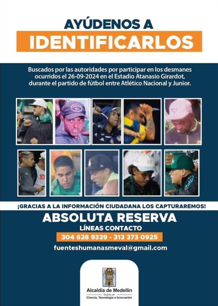 identificados hinchas revoltosos