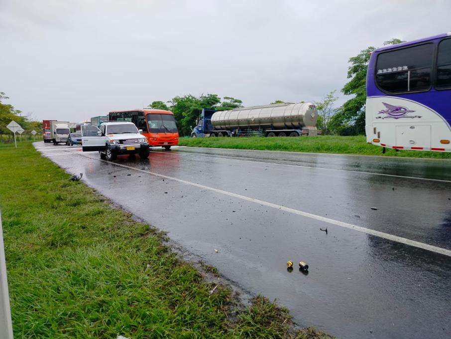 Accidente el rodeo