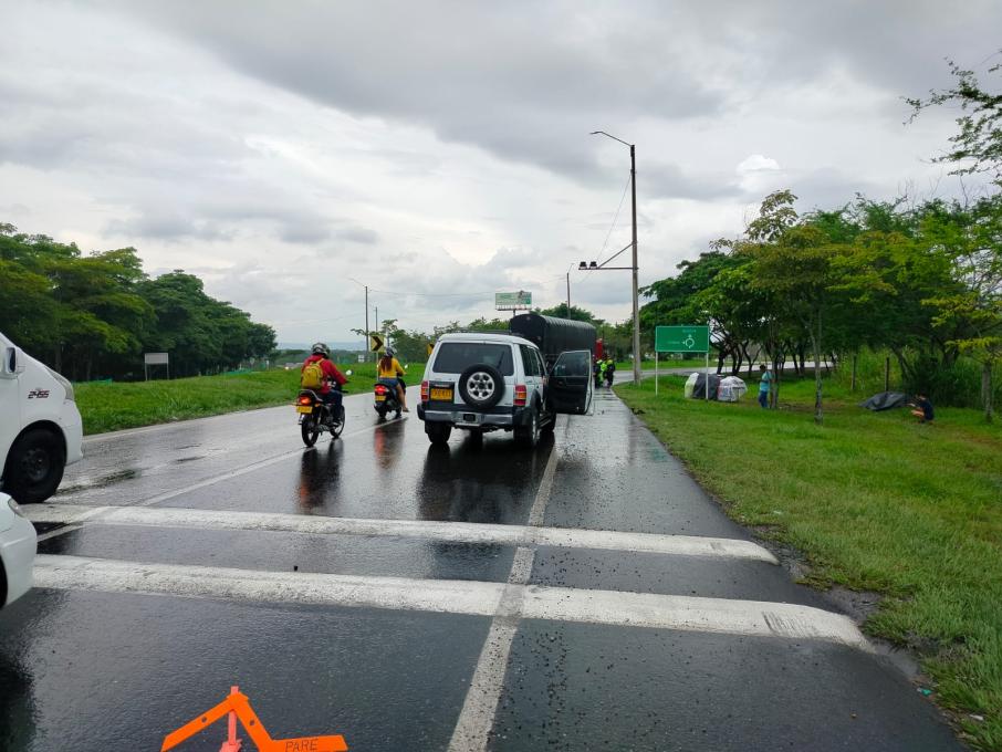 Accidente el rodeo