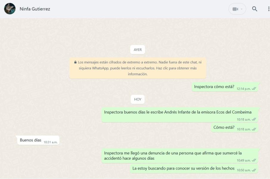 Pantallazo ninfa