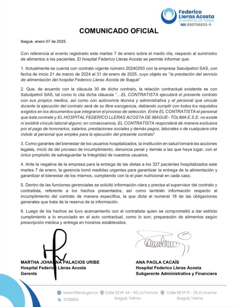 Comunicado