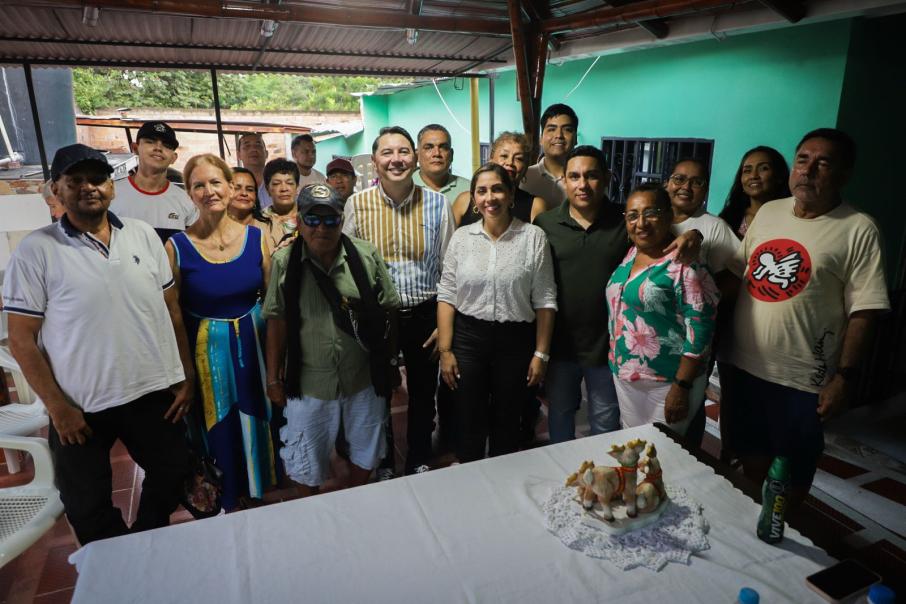 Andrés Fabián Hurtado en si visita a Flandes y Cajamarca