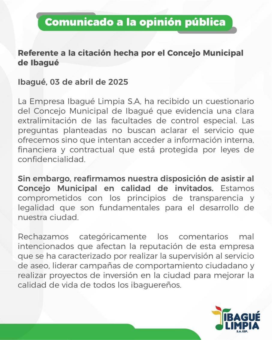 Ibagué Limpia