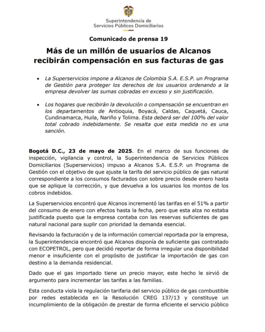 Comunicado