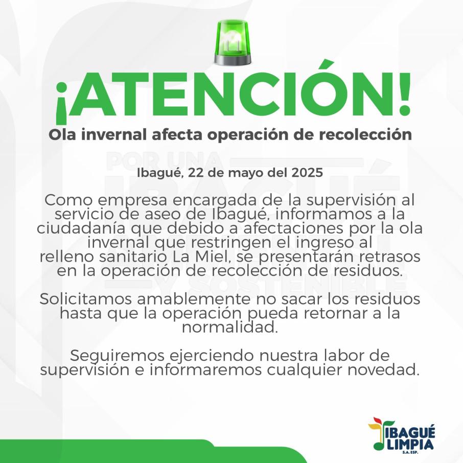 Ibagué limpia