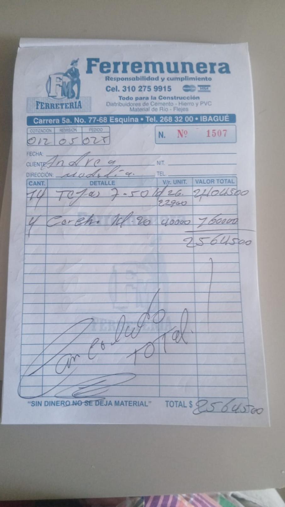 pedido