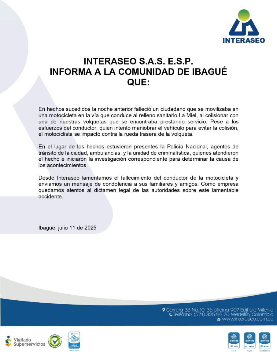 comunicado