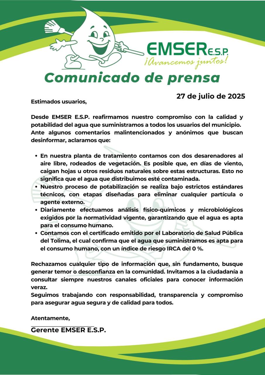 comunicado