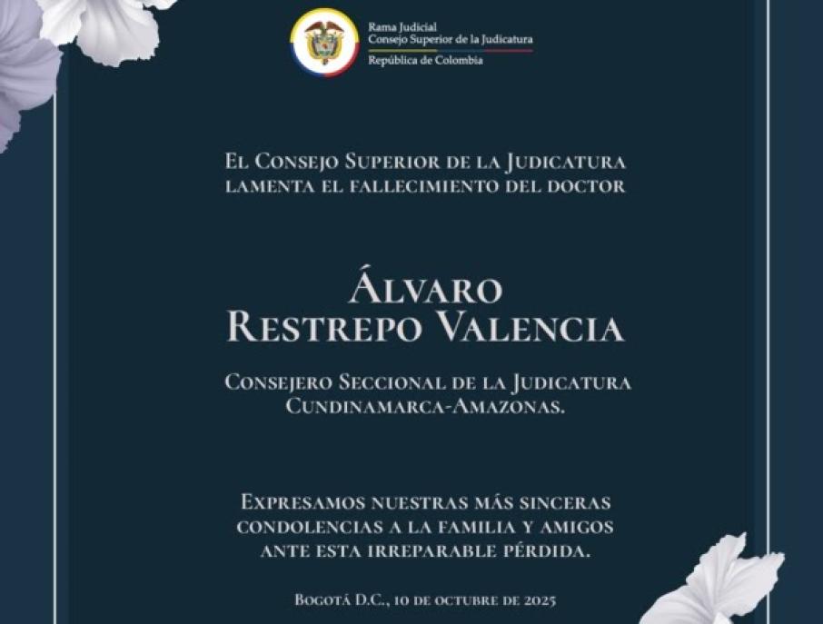Condolencias