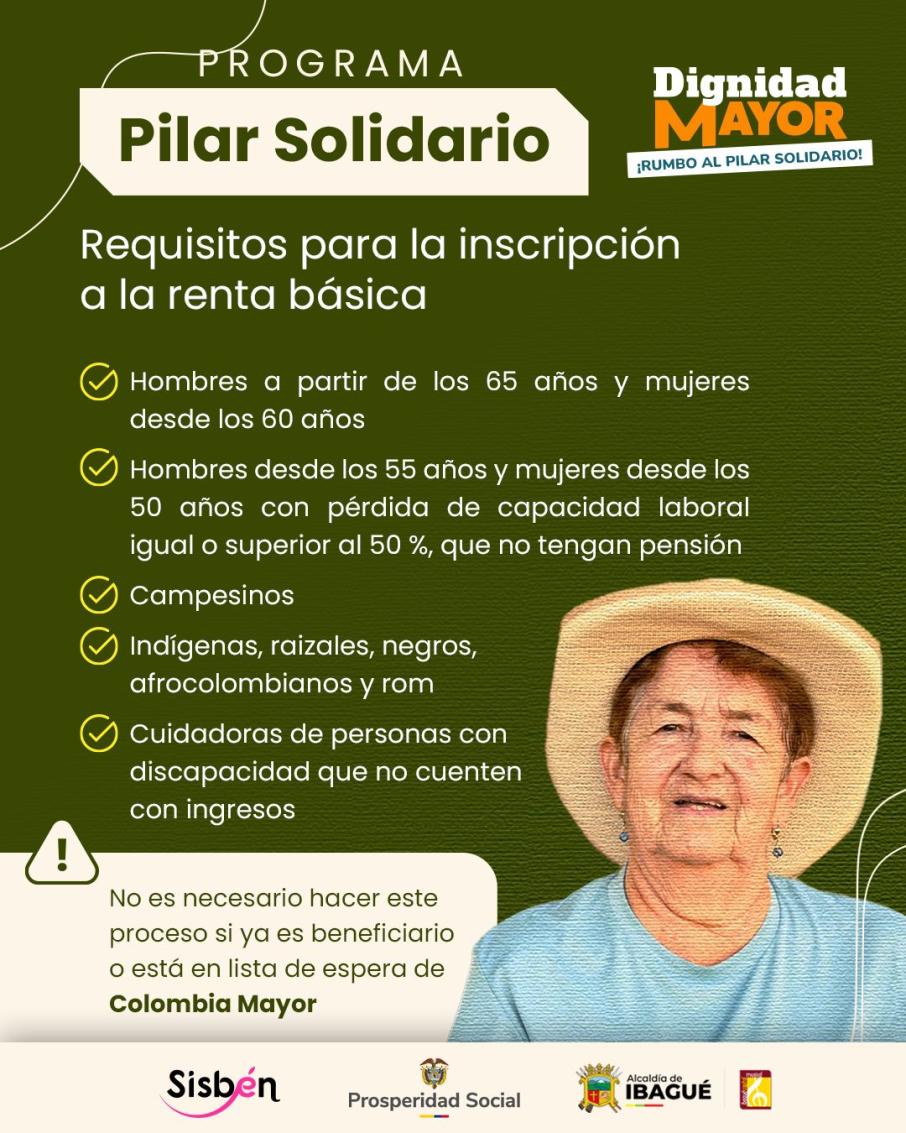 Requisitos de inscripción.
