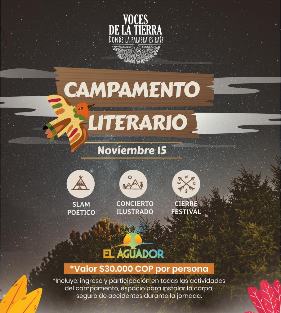 campamento de festival