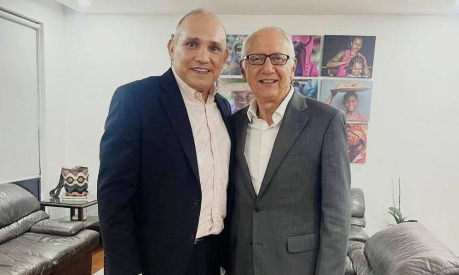 concejal William Rosas y Guillermo Alfonso Jaramillo