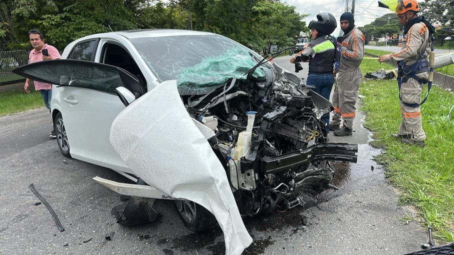Vehículo accidentado