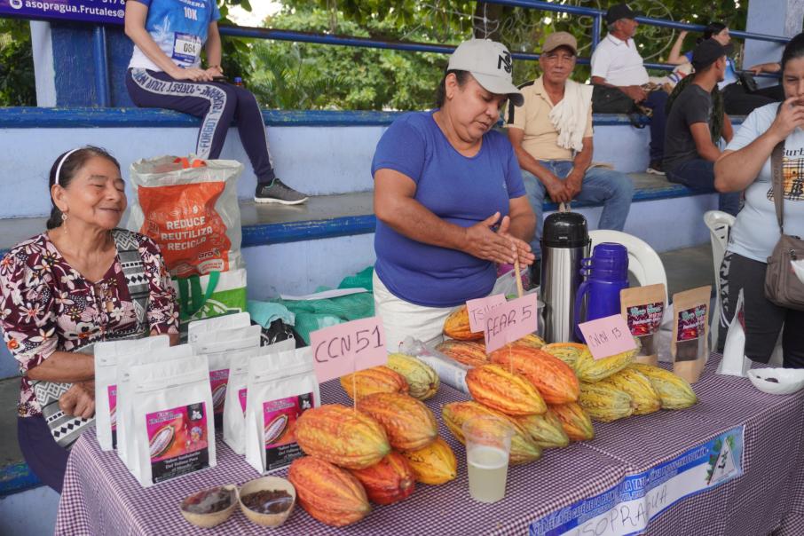 Emprendimientos durante la carrera atlética de Cemex en Payandé