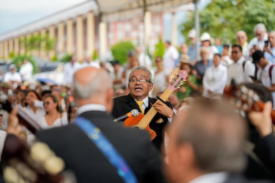 serenata en homenaje al dueto Garzón y Collazos