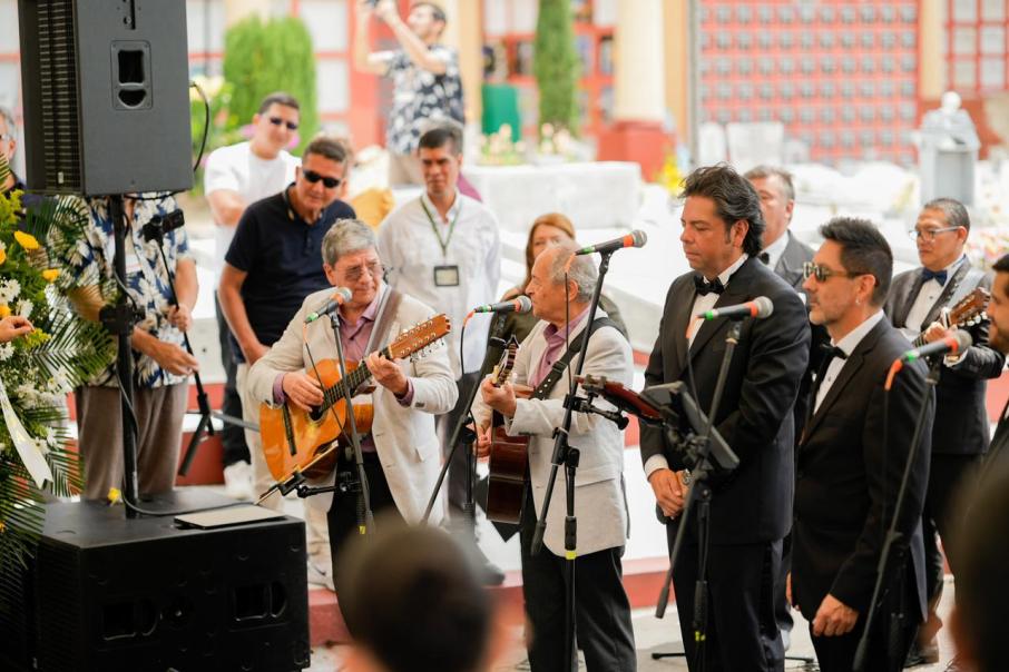 serenata en homenaje al dueto Garzón y Collazos