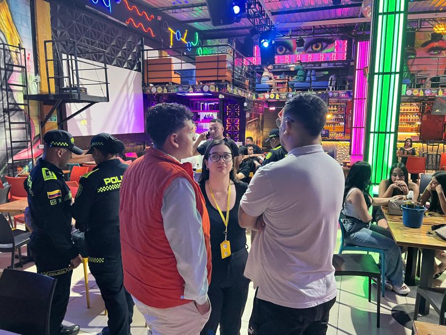 Operativo en la Mirolindo 