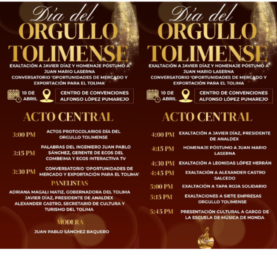 Día del Orgullo Tolimense 