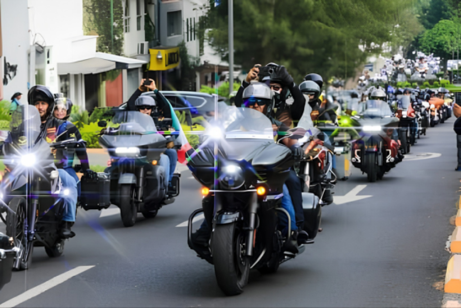 Caravana de Motociclistas llega a Ibague