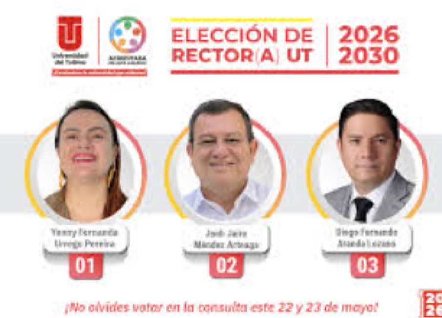 Candidatos a rectoría Universidad del Tolima