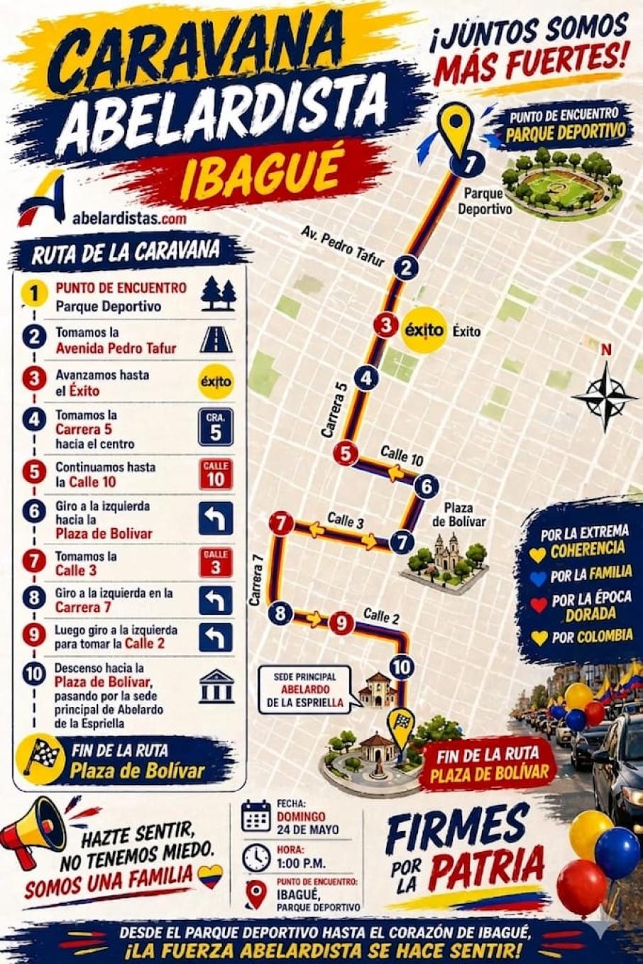 Actividad de cierre de campaña de Abelardo De La Espriella