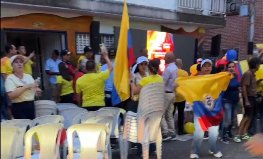 Celebraciones en casa de campaña de Abelardo de la Espriella en Ibgagué