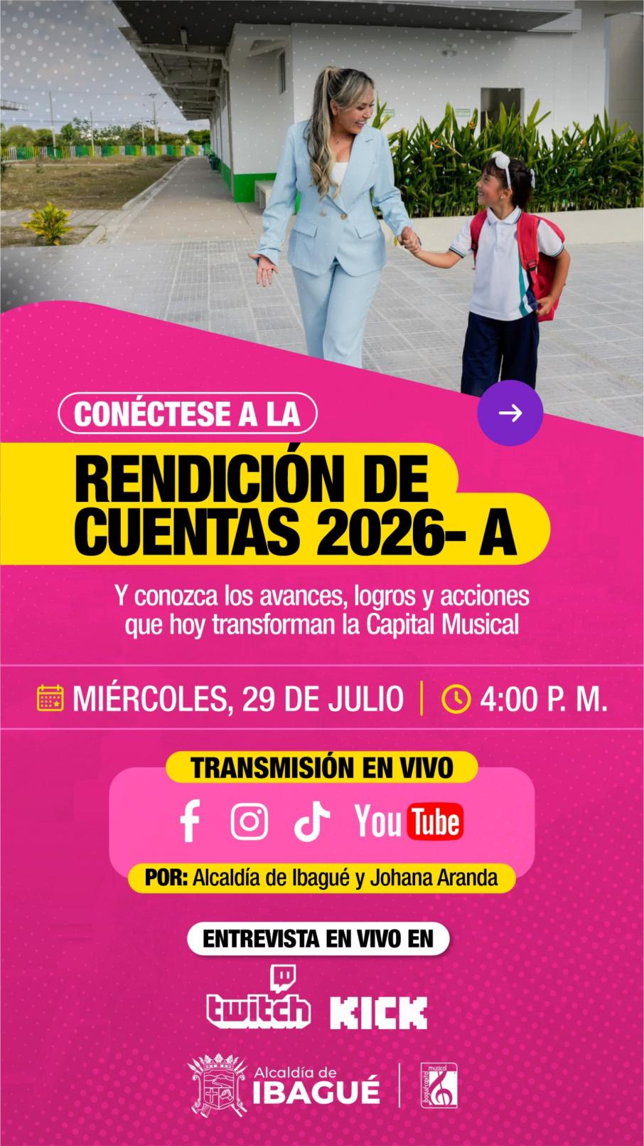 Con recorridos en vivo y preguntas ciudadanas se llevará a cabo la rendición de cuentas de la Alcaldía.