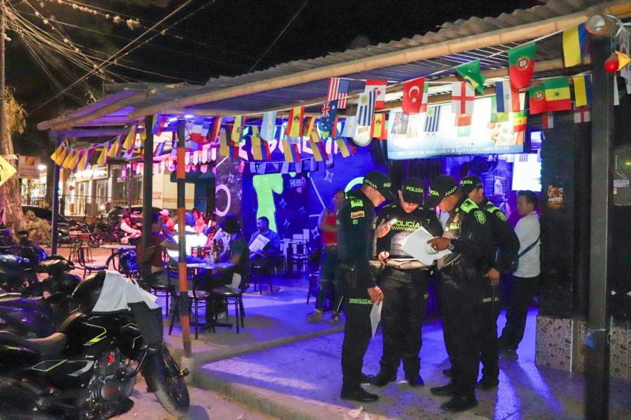 Suspenden ocho establecimientos nocturnos en operativo de control en la comuna 7 de Ibagué