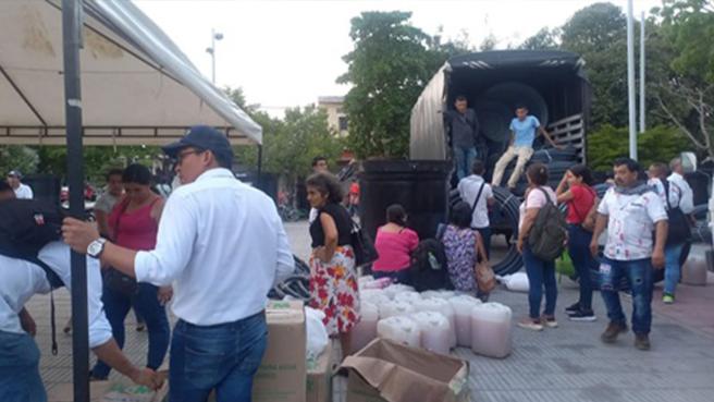 Entrega kits mitigación por El Niño a familias del Tolima