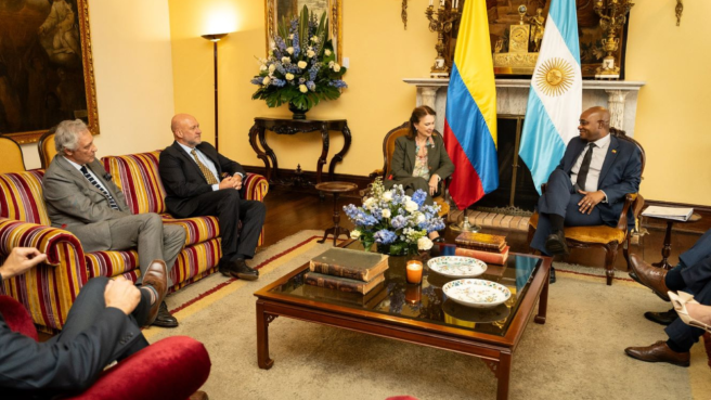 Reunión de cancilleres de Colombia y Argentina