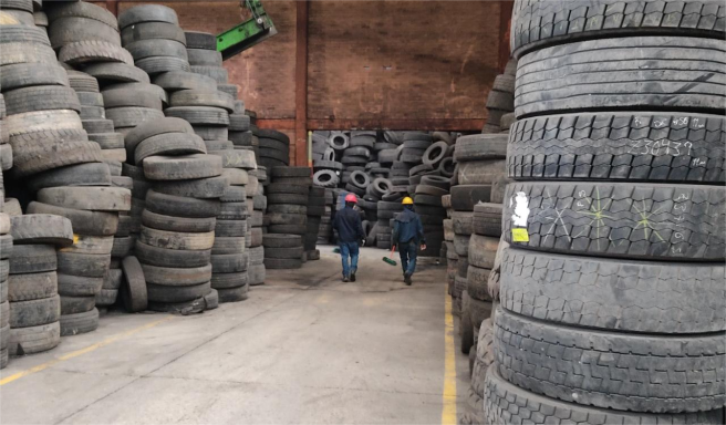 Programa Rueda Verde de la Andi, recicla llantas usadas