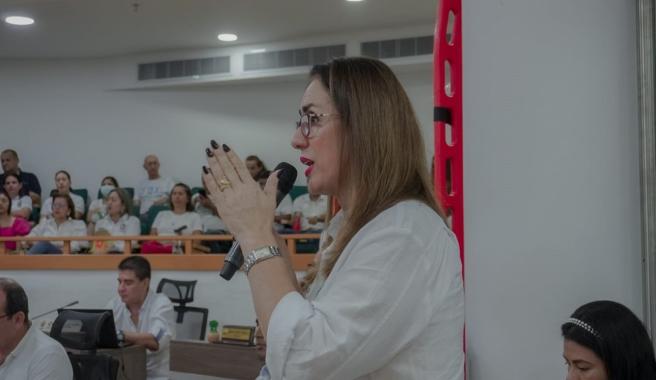 Patricia Pinzón, secretaria de Educación del Tolima 2024 mayo 15