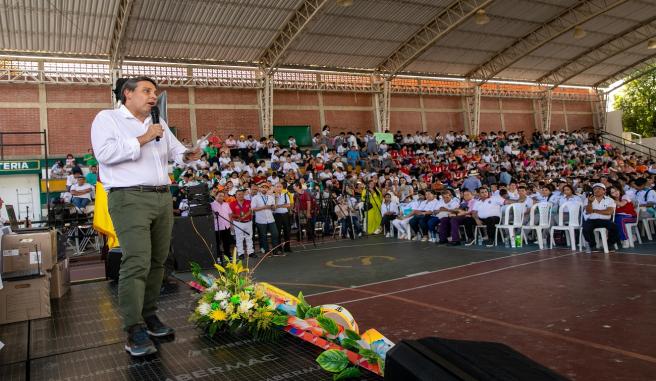 Mauricio Lizcano en El Espinal 2024 mayo 24